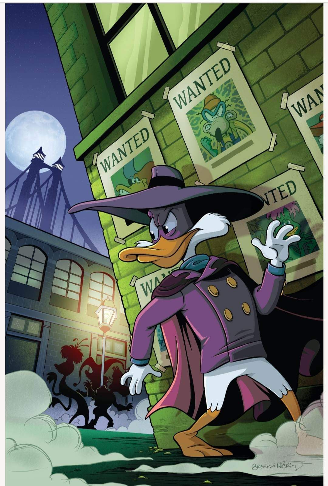 Darkwing Duck #1- Brenda Hickey  Virgin Variant